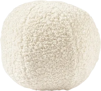 Rond teddy sierkussen Dotty
