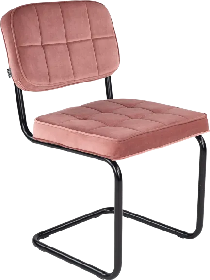 Kick buisframe stoel Ivy - Roze