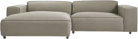 Chunky Hoekbank Links - Beige