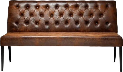 Eetkamerbank Econo Buttons Vintage 162 cm